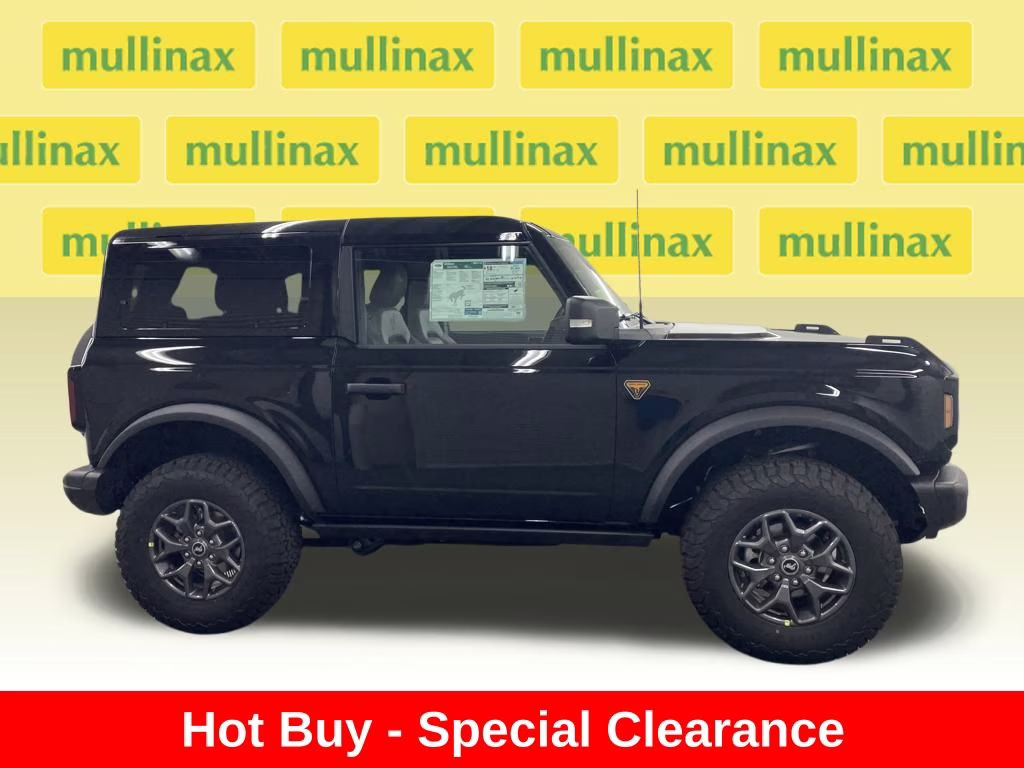 2025 SHADOW BLACK Ford Bronco Badlands 4X4 SUV