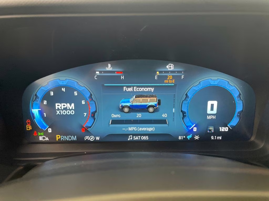 2025 SHADOW BLACK Ford Bronco Badlands 4X4 SUV