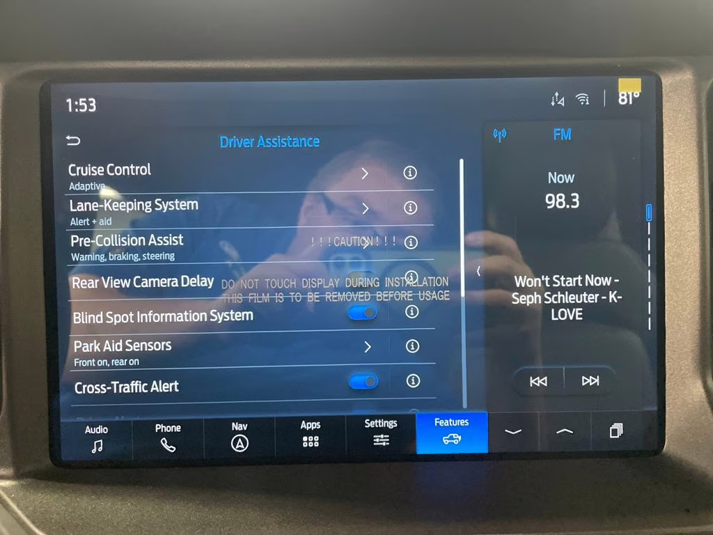 2025 SHADOW BLACK Ford Bronco Badlands 4X4 SUV