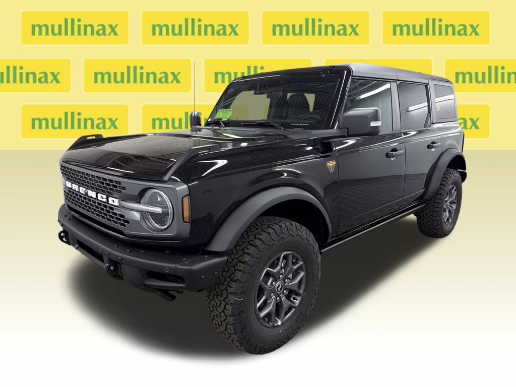 2025 SHADOW BLACK Ford Bronco Badlands 4X4 SUV