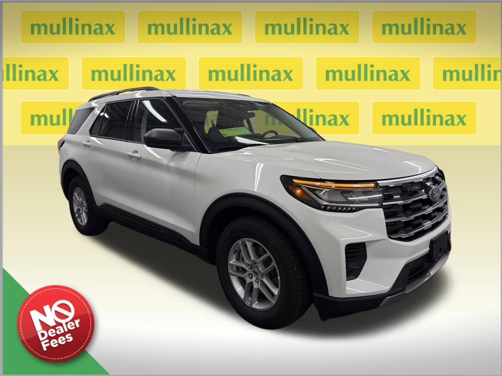 2026 STAR WHITE TRI-COAT Ford Explorer Active RWD SUV