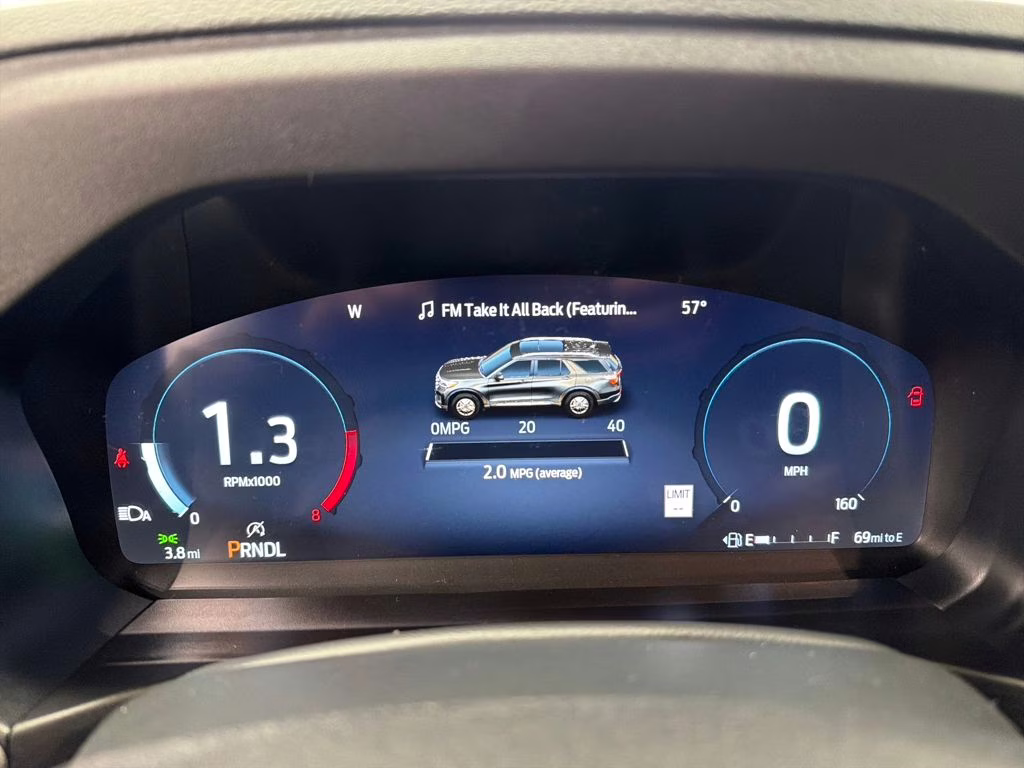 2026 CARBONIZED GRAY Ford Explorer Active RWD SUV