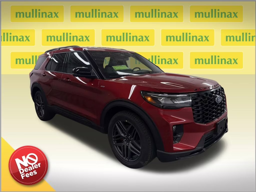 2026 RAPID RED TINTED Ford Explorer ST-Line RWD SUV