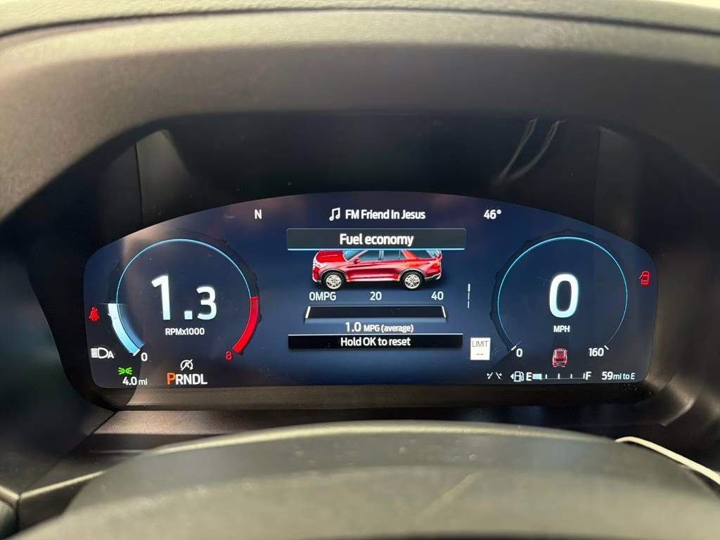 2026 RAPID RED TINTED Ford Explorer ST-Line RWD SUV