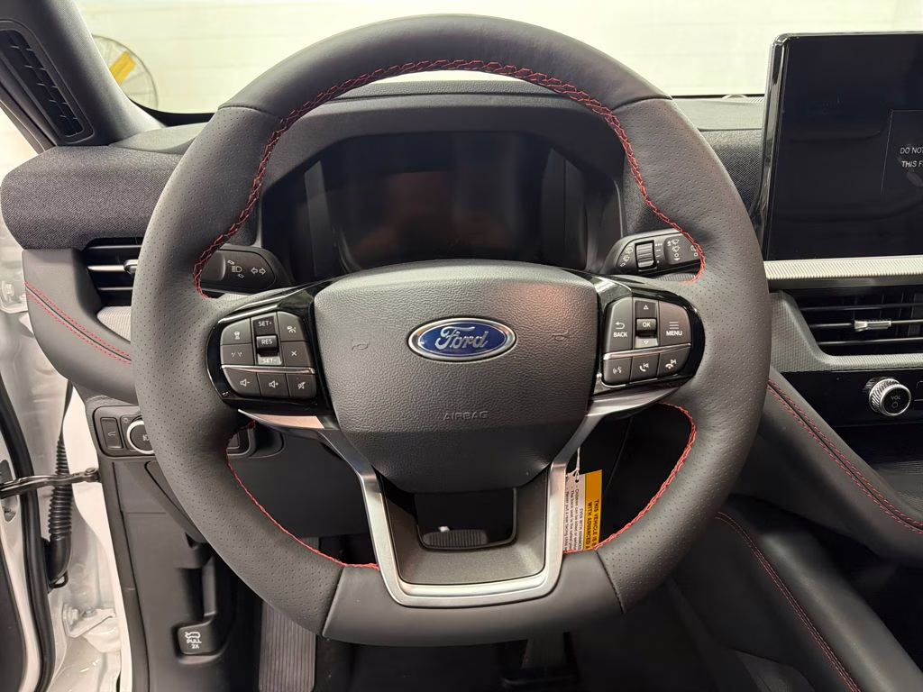 2026 STAR WHITE TRI-COAT Ford Explorer ST-Line RWD SUV