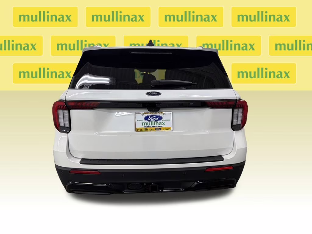 2026 STAR WHITE TRI-COAT Ford Explorer ST-Line RWD SUV