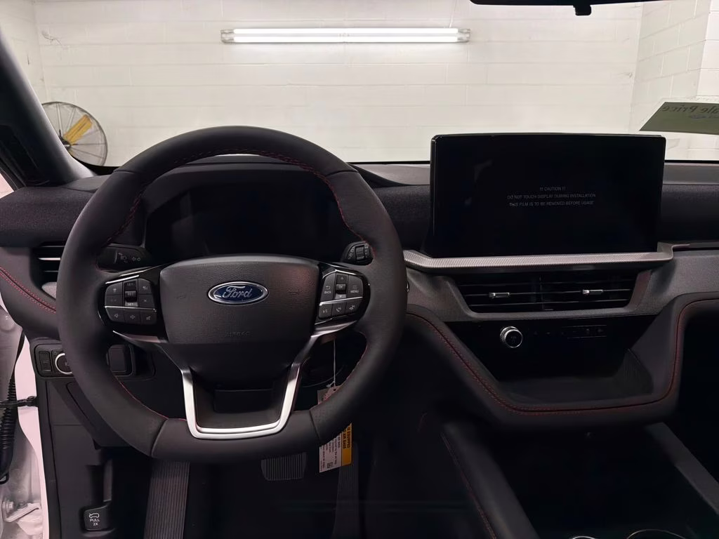 2026 STAR WHITE TRI-COAT Ford Explorer ST-Line RWD SUV