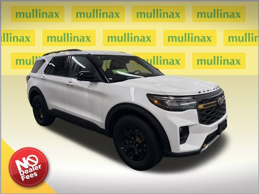 2026 STAR WHITE TRI-COAT Ford Explorer Tremor 4X4 SUV