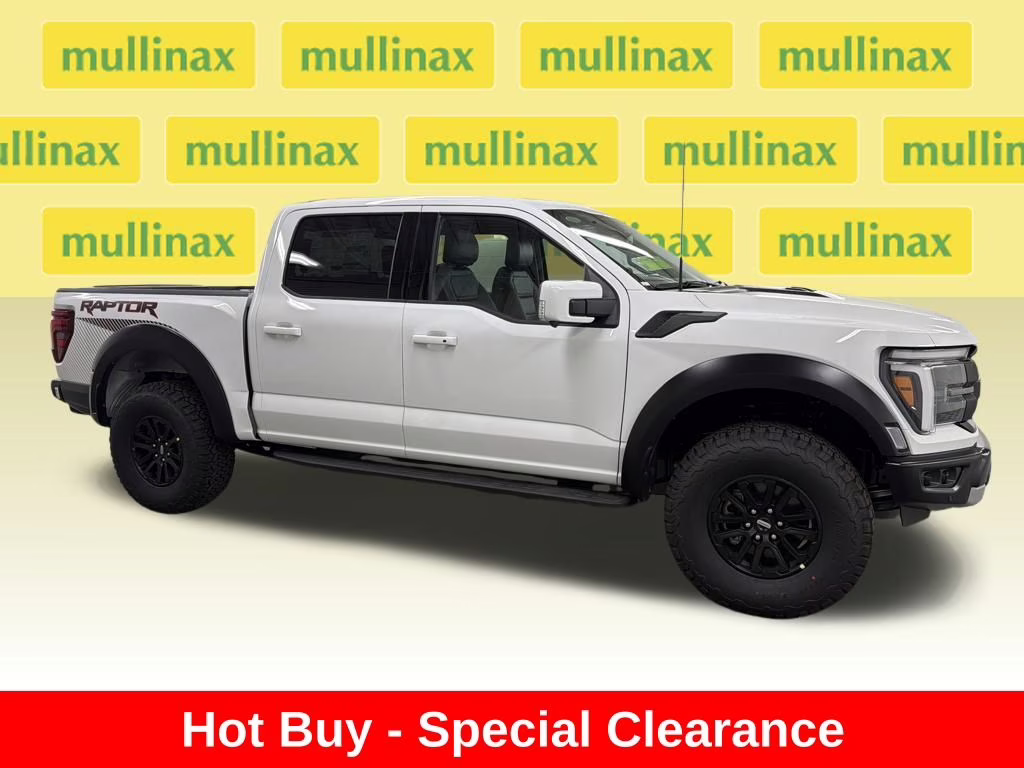 2025 OXFORD WHITE Ford F-150 Raptor 4X4 Truck