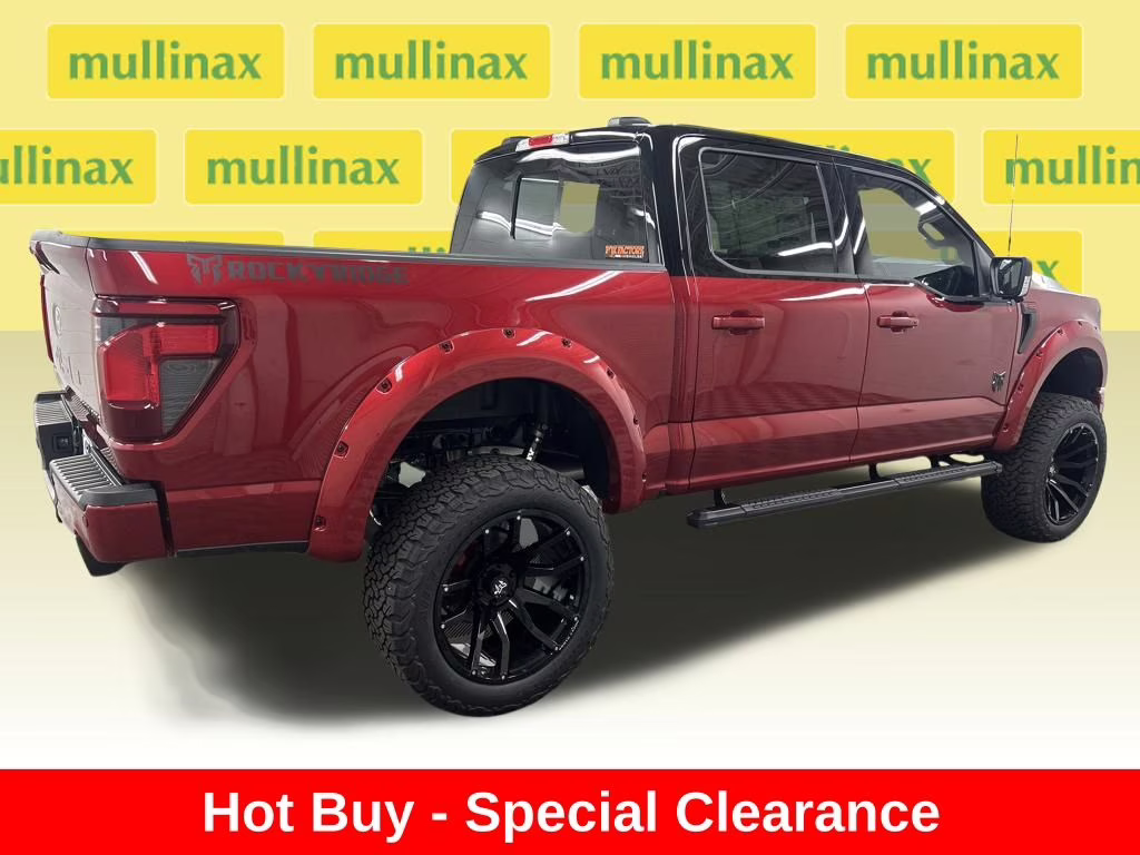 2025 RAPID RED TINTE Ford F-150 XLT Rocky Ridge 4X4 Truck