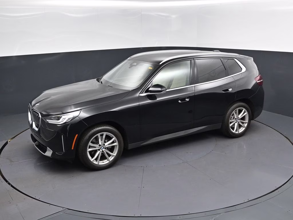 2025 Black Sapphire Metallic BMW X3 30 xDrive AWD SUV