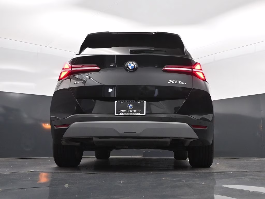 2025 Black Sapphire Metallic BMW X3 30 xDrive AWD SUV