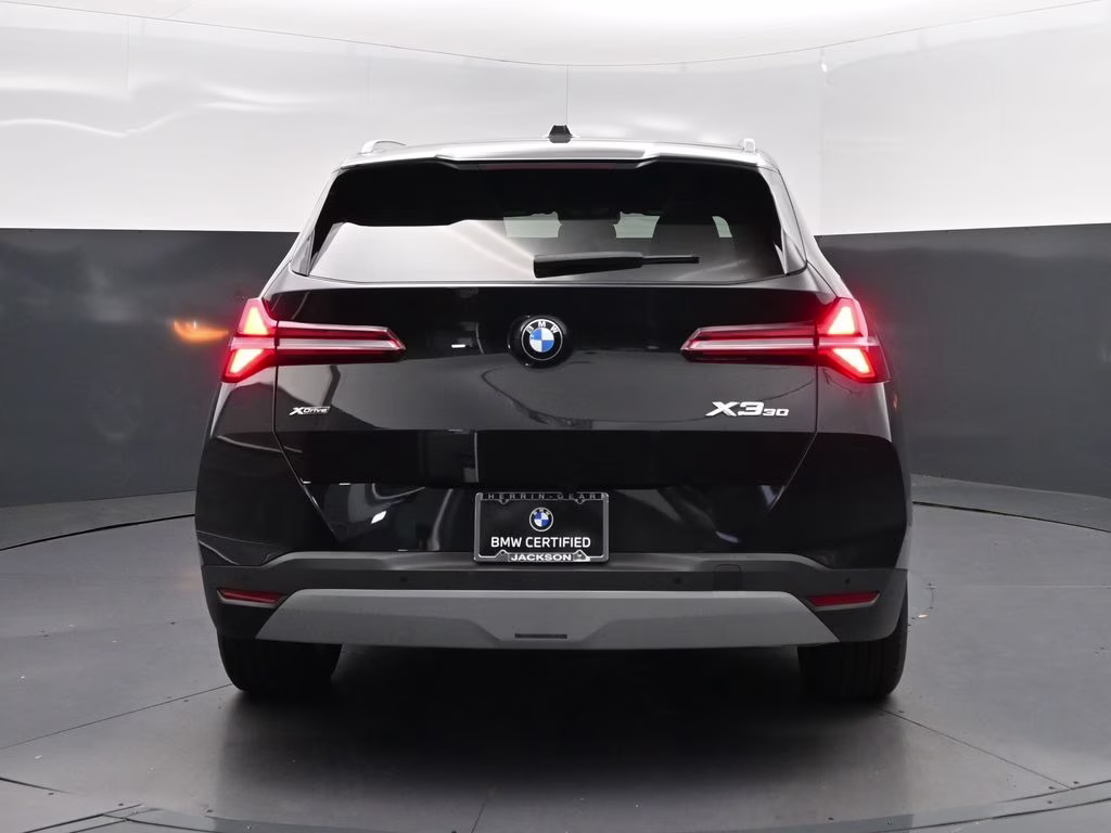 2025 Black Sapphire Metallic BMW X3 30 xDrive AWD SUV