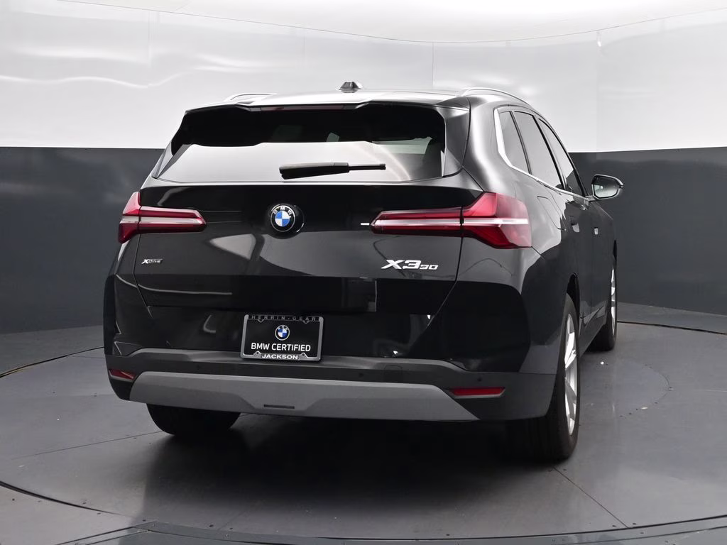 2025 Black Sapphire Metallic BMW X3 30 xDrive AWD SUV