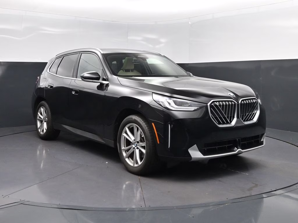 2025 Black Sapphire Metallic BMW X3 30 xDrive AWD SUV
