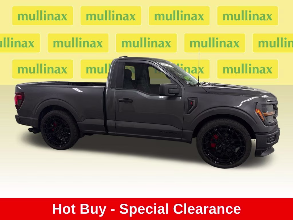 2025 CARBONIZED GRAY Ford F-150 Black Widow Supercharged 4X4 Truck