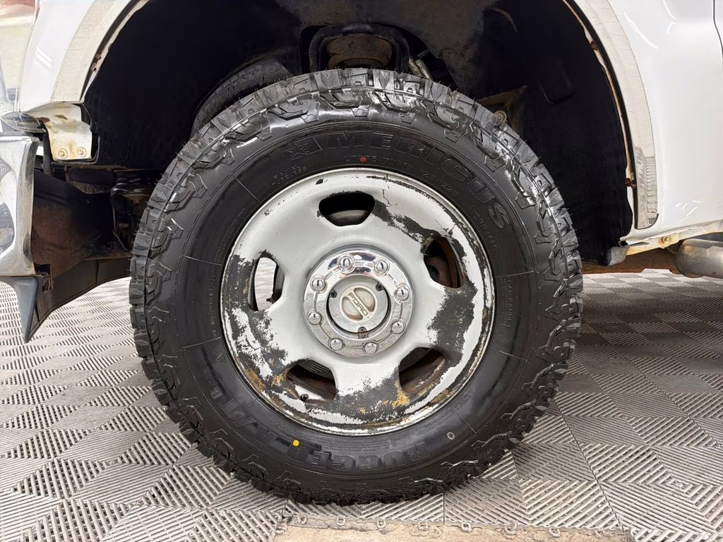 2008 Oxford White Clearcoat Ford Super Duty F-350 SRW XL 4X4 Truck