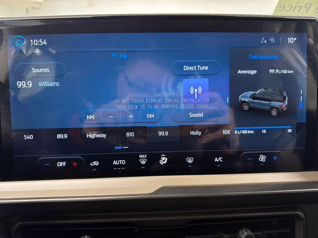 2025 OXFORD WHITE Ford Bronco Sport Big Bend 4X4 SUV