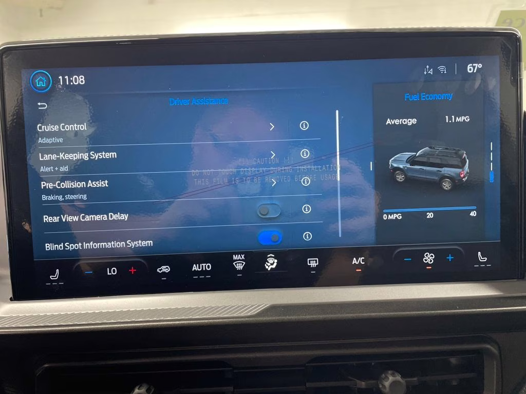 2025 AZURE GRAY TRI-COAT Ford Bronco Sport Big Bend 4X4 SUV