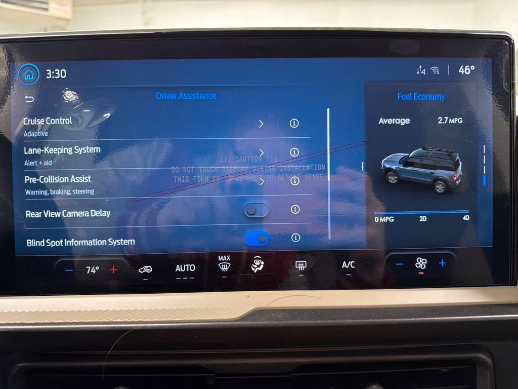 2025 OXFORD WHITE Ford Bronco Sport Big Bend 4X4 SUV