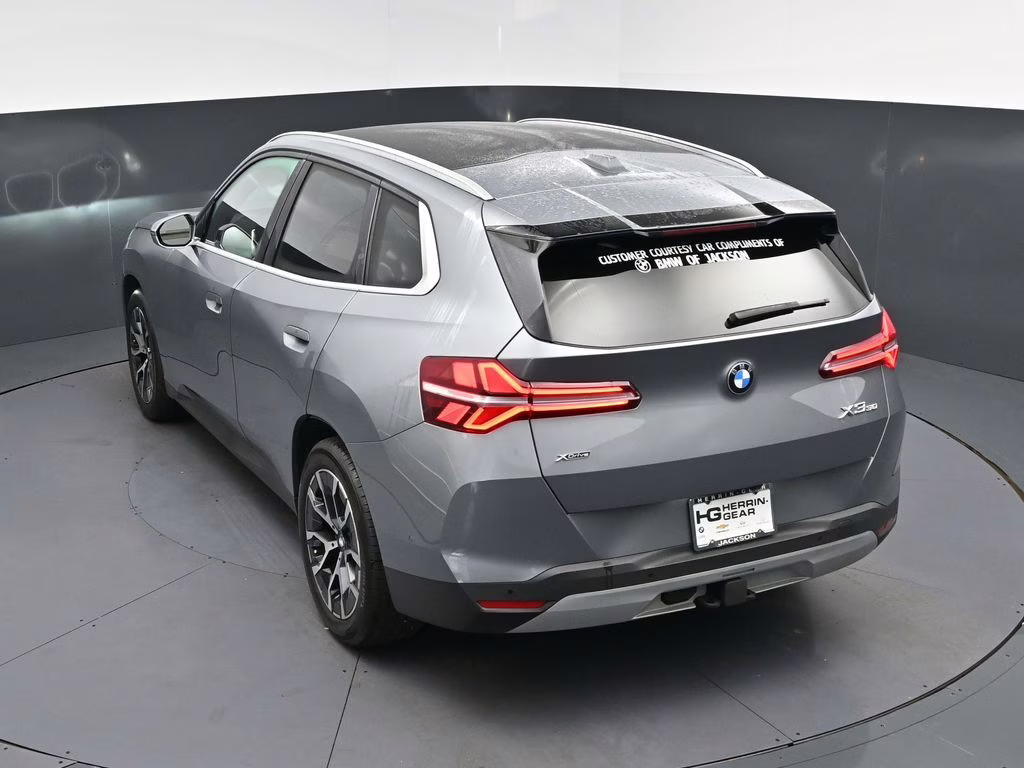 2025 Skyscraper Gray Metallic BMW X3 30 xDrive AWD SUV