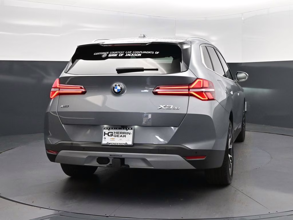 2025 Skyscraper Gray Metallic BMW X3 30 xDrive AWD SUV