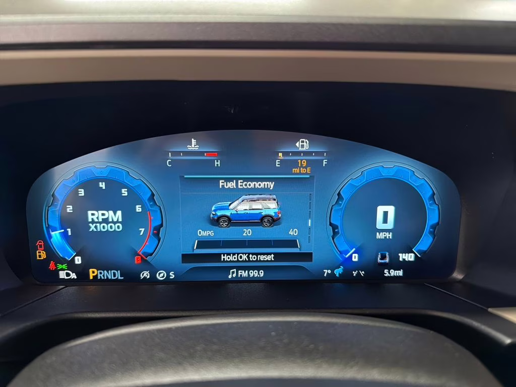 2025 OXFORD WHITE Ford Bronco Sport Big Bend 4X4 SUV