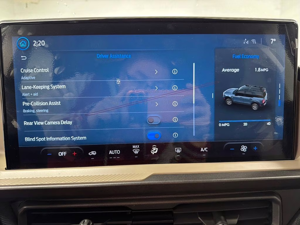 2025 OXFORD WHITE Ford Bronco Sport Big Bend 4X4 SUV