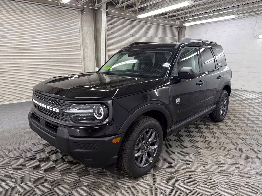 2025 SHADOW BLACK Ford Bronco Sport Big Bend 4X4 SUV
