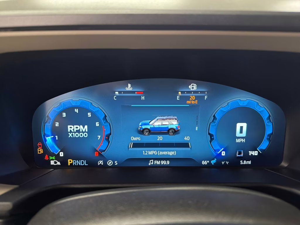 2025 SHADOW BLACK Ford Bronco Sport Big Bend 4X4 SUV