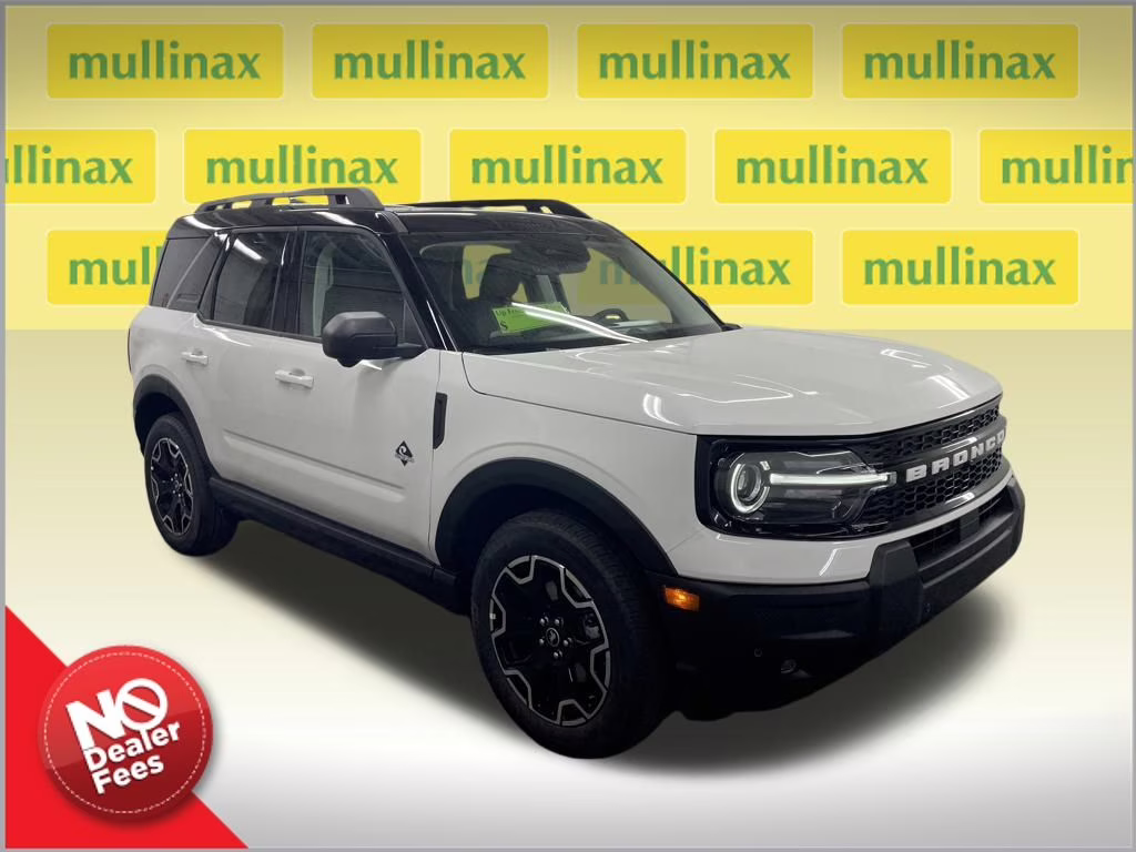 2025 OXFORD WHITE Ford Bronco Sport Outer Banks 4X4 SUV