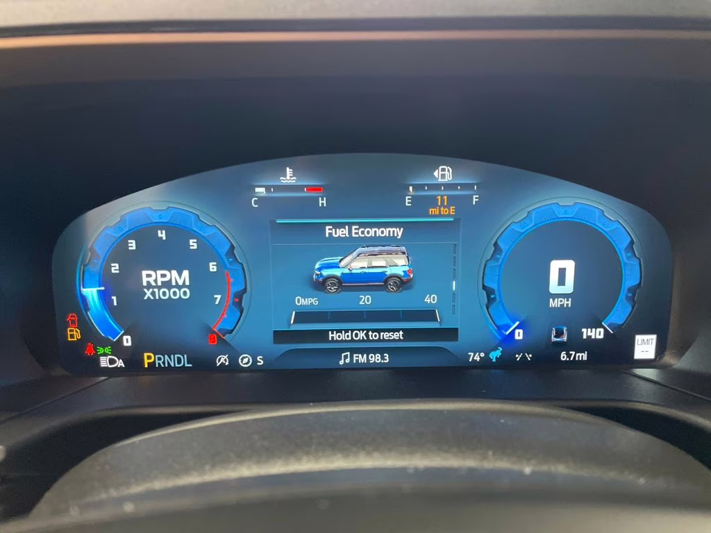 2025 ERUPTION GREEN Ford Bronco Sport Outer Banks 4X4 SUV