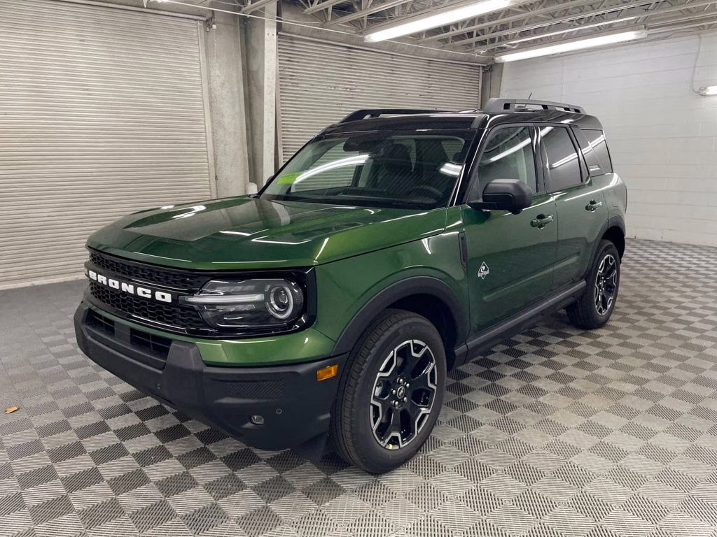 2025 ERUPTION GREEN Ford Bronco Sport Outer Banks 4X4 SUV