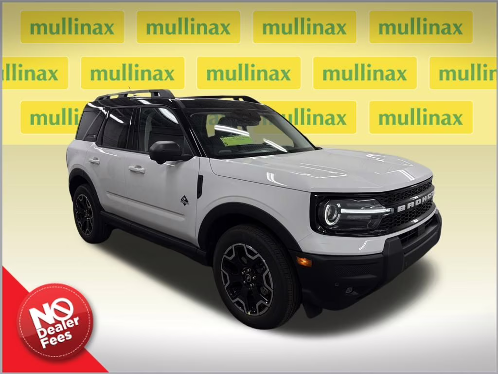 2025 OXFORD WHITE Ford Bronco Sport Outer Banks 4X4 SUV