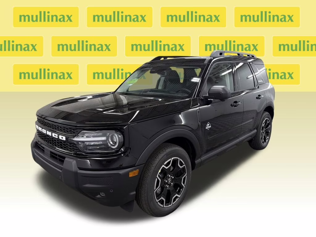2025 SHADOW BLACK Ford Bronco Sport Outer Banks 4X4 SUV