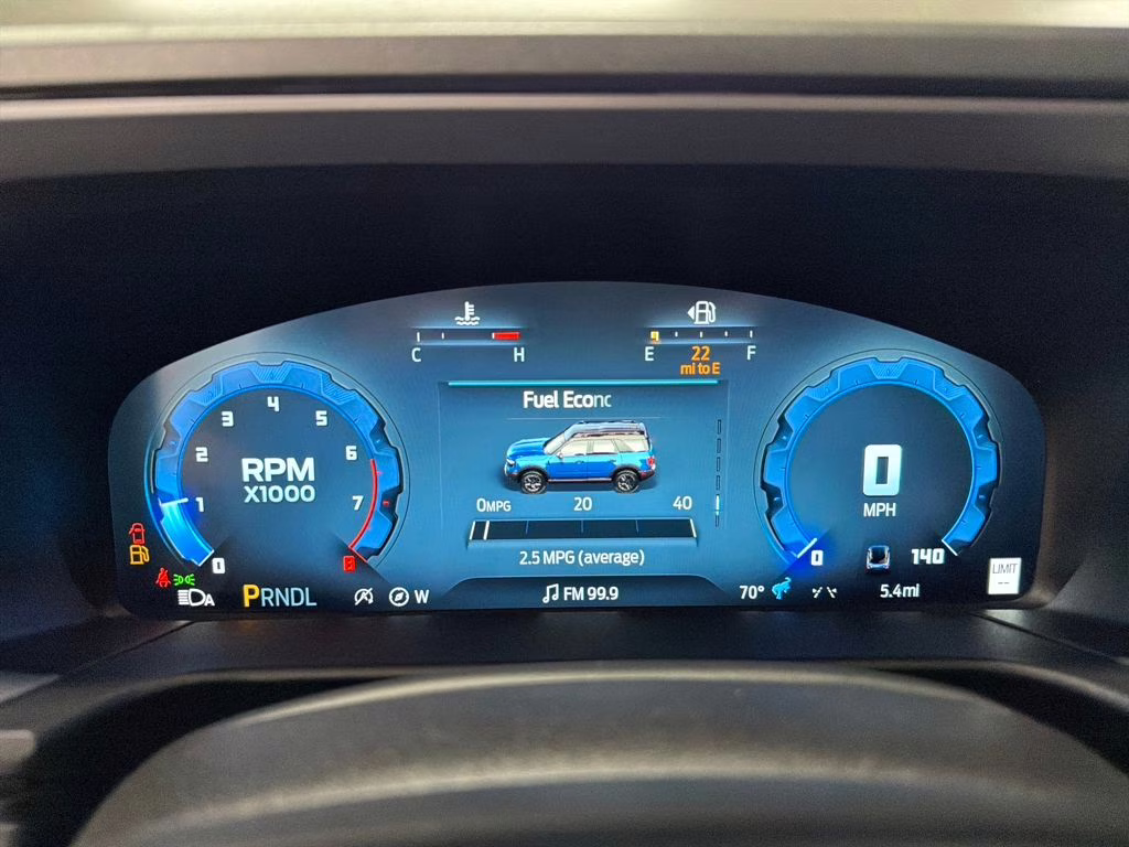 2025 SHADOW BLACK Ford Bronco Sport Outer Banks 4X4 SUV