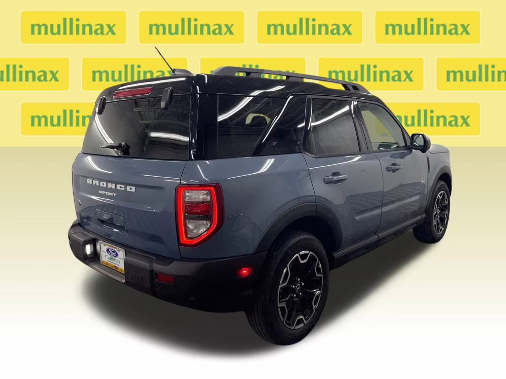 2025 AZURE GRAY TRI-COAT Ford Bronco Sport Outer Banks 4X4 SUV