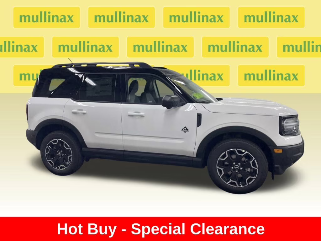 2025 OXFORD WHITE Ford Bronco Sport Outer Banks 4X4 SUV