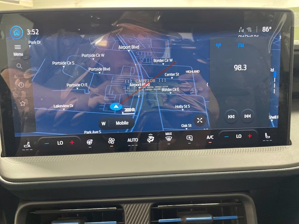 2025 SHADOW BLACK Ford Maverick Lobo High AWD Truck