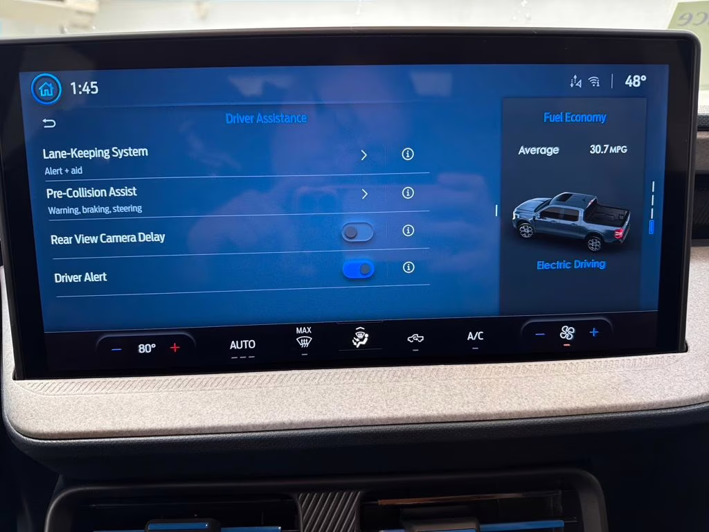 2025 SPACE WHITE Ford Maverick XLT FWD Truck