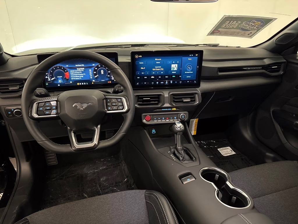 2026 Shadow Black Ford Mustang EcoBoost RWD Coupe