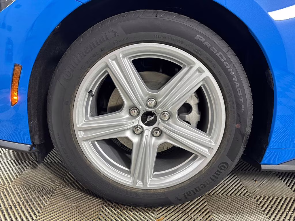 2026 Grabber Blue Metallic Ford Mustang EcoBoost Premium RWD Coupe