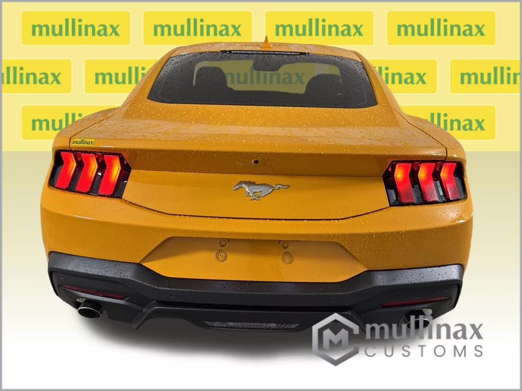 2026 Orange Fury Metallic Tri-Coat Ford Mustang EcoBoost Premium RWD Coupe
