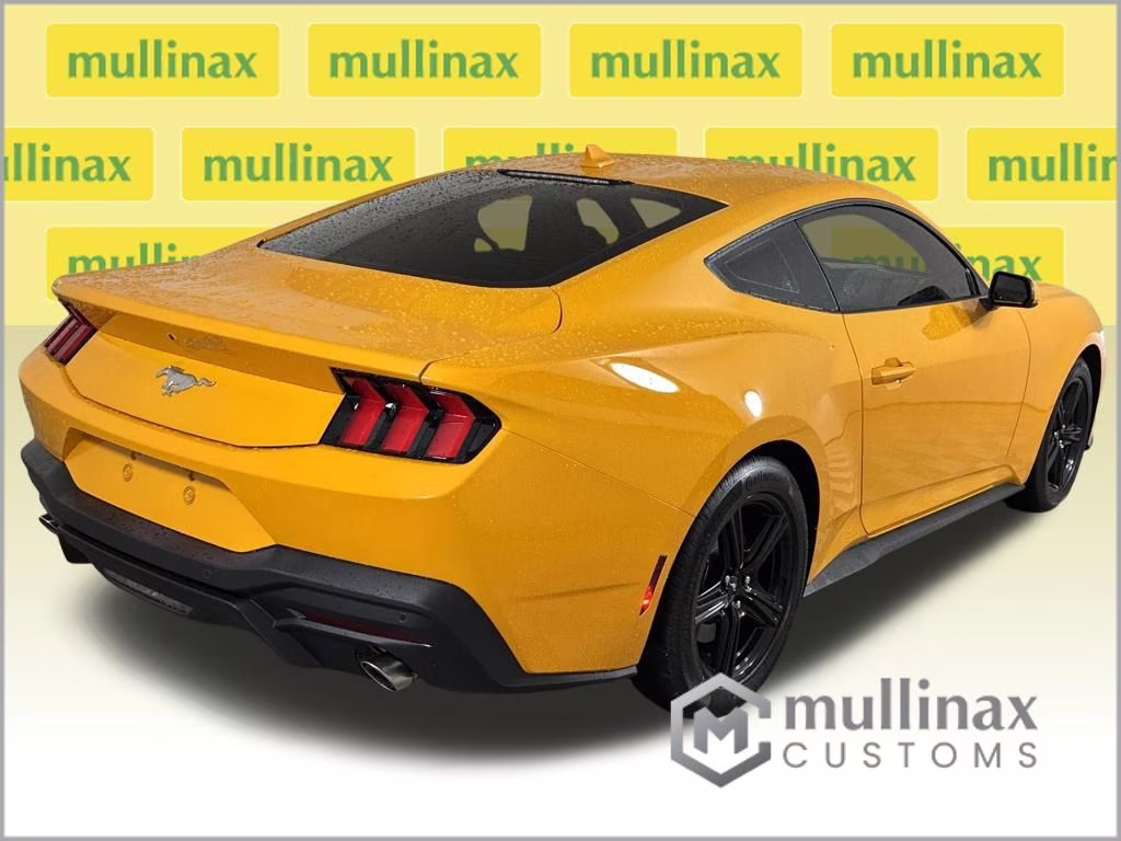 2026 Orange Fury Metallic Tri-Coat Ford Mustang EcoBoost Premium RWD Coupe