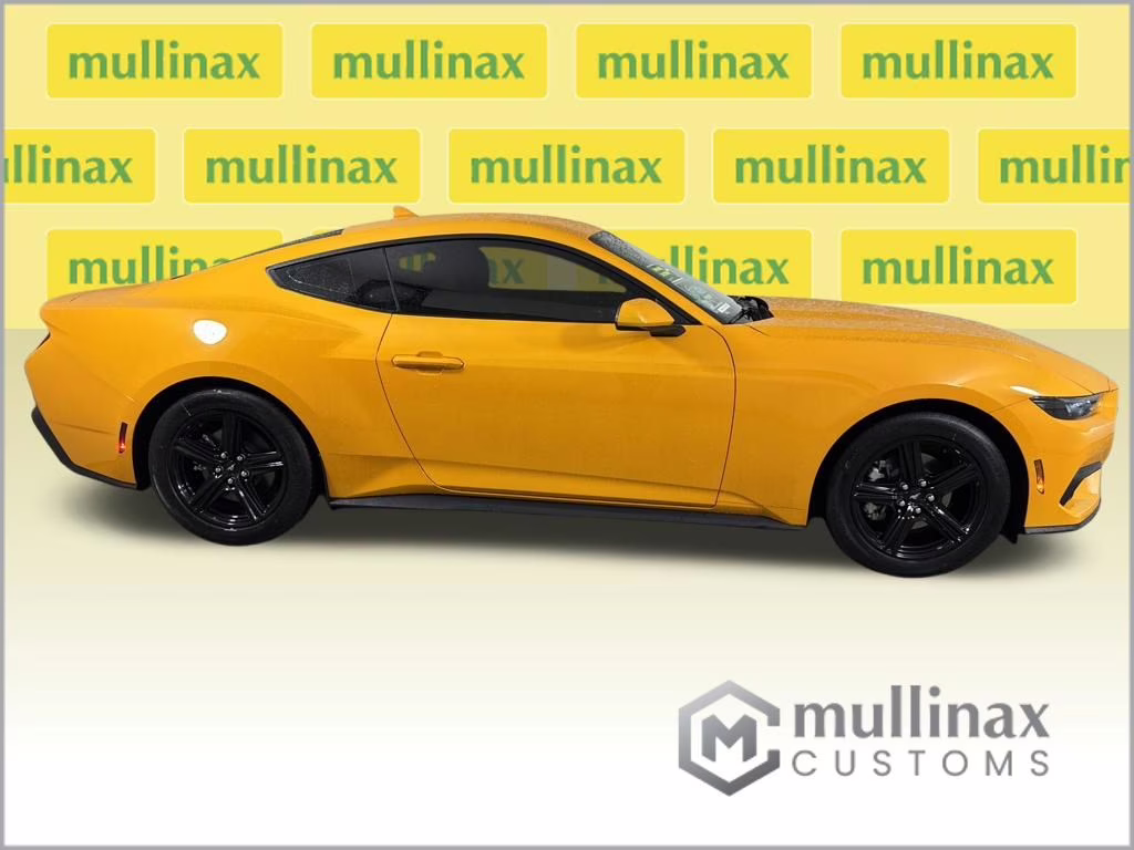 2026 Orange Fury Metallic Tri-Coat Ford Mustang EcoBoost Premium RWD Coupe