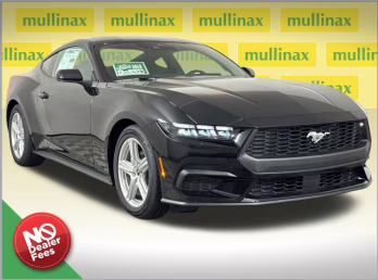 2026 Shadow Black Ford Mustang EcoBoost RWD Coupe