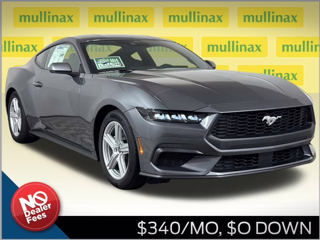 2026 Carbonized Gray Metallic Ford Mustang EcoBoost RWD Coupe