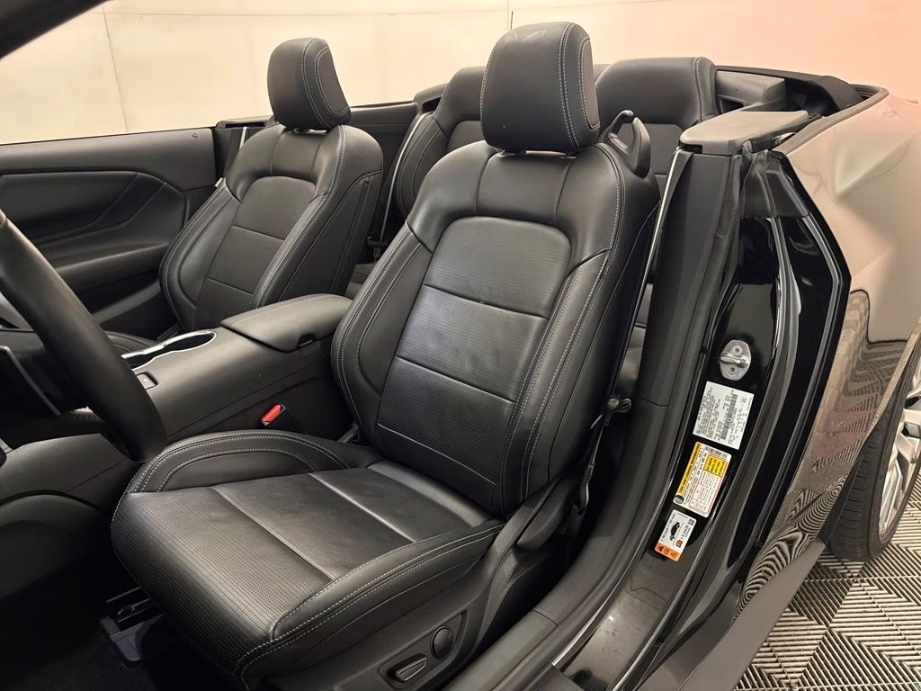 2025 Shadow Black Ford Mustang GT Premium RWD Convertible