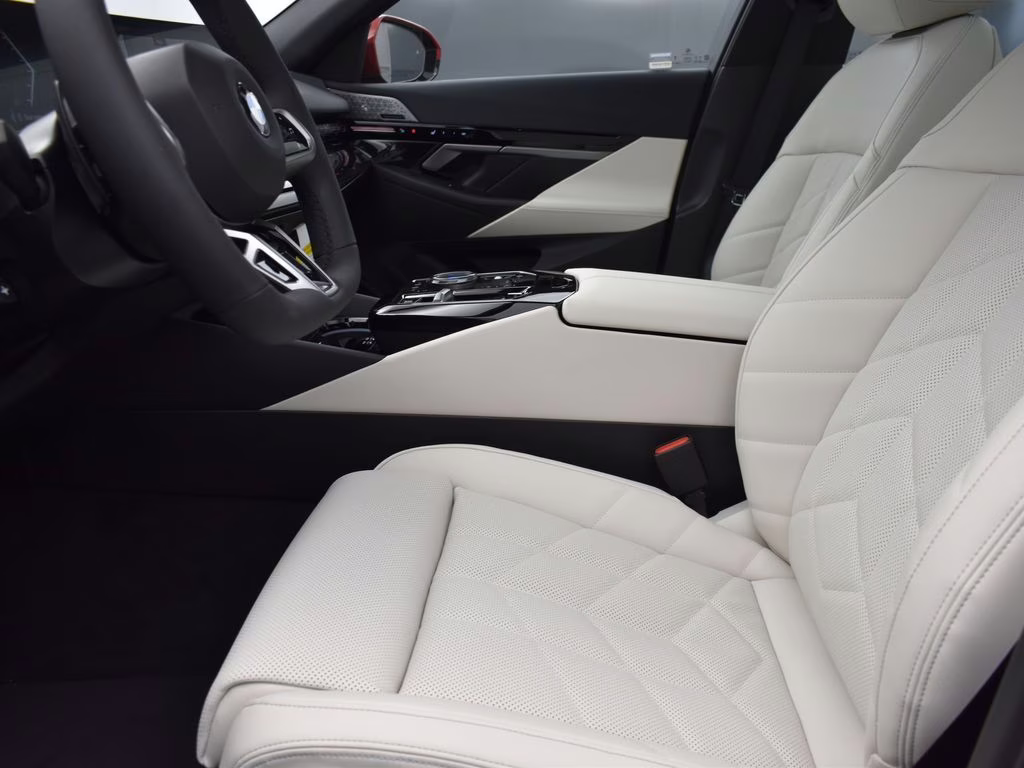 2025 Red Metallic BMW 5 Series 530i RWD Sedan