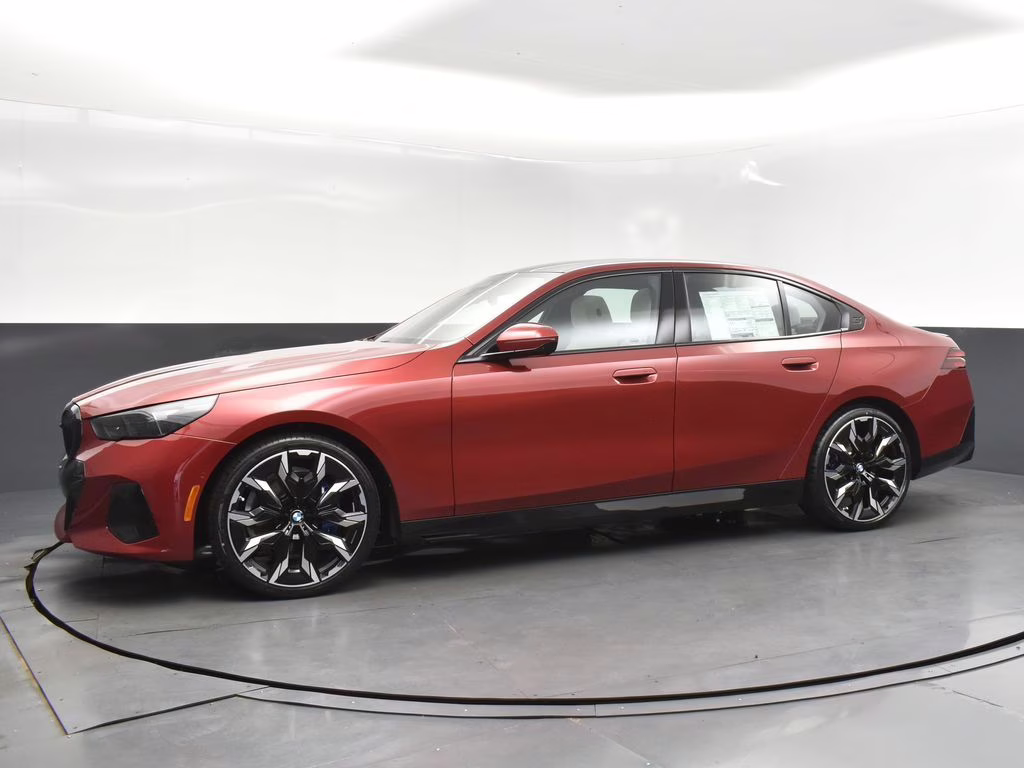 2025 Red Metallic BMW 5 Series 530i RWD Sedan